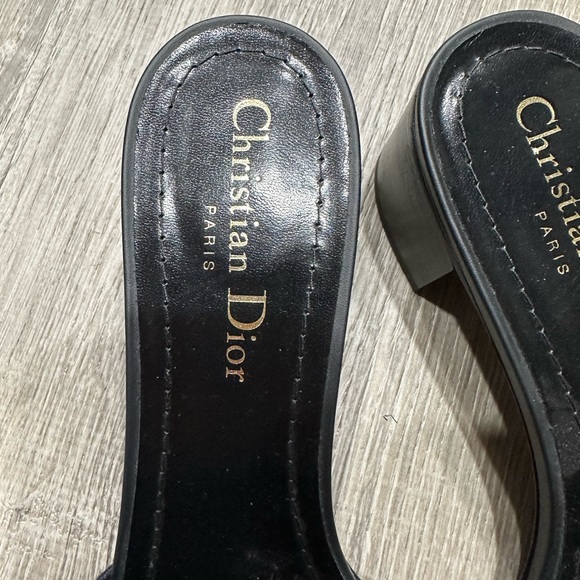 CHRISTIAN DIOR mules NWT size 38.5 - Picture 10 of 12
